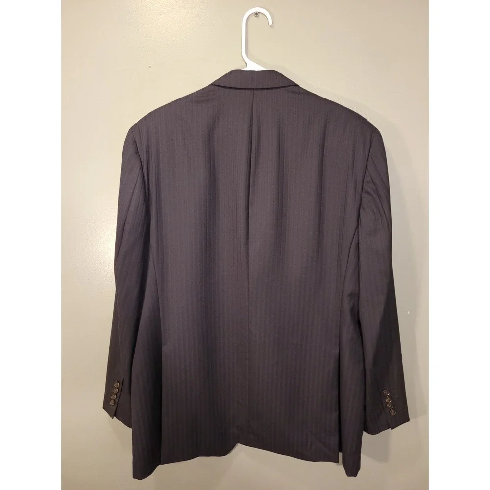 Ralph Ralph Lauren 41R‎ Men's Wool Three Button Pinstripe Blazer Double Vent